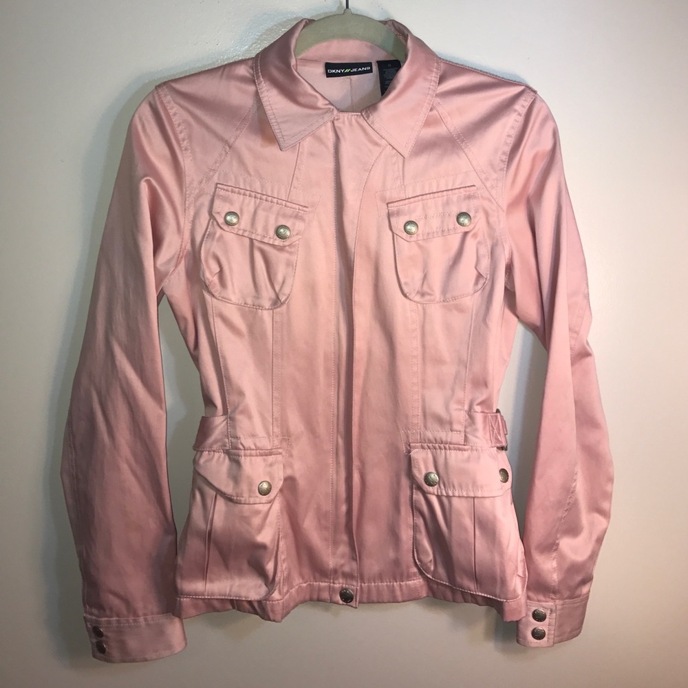 Light Pink DKNY Stylish Coat