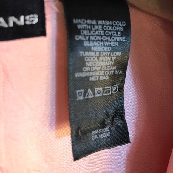 Light Pink DKNY Stylish Coat - Picture 5 of 8