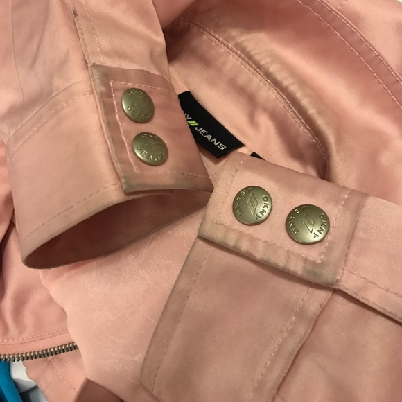 Light Pink DKNY Stylish Coat - Picture 6 of 8