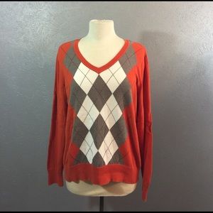 ☃️Winter Clearance☃️St. John's Bay Argyle Sweater