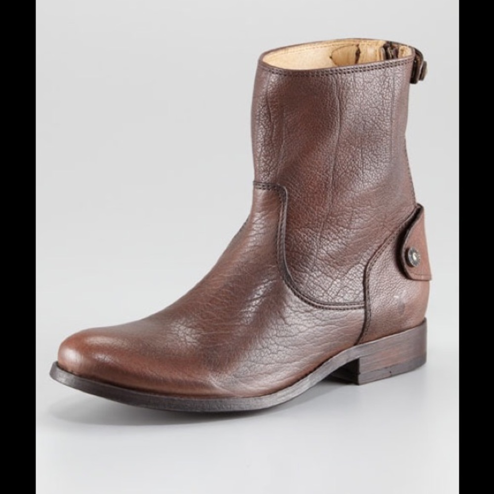 Frye Melissa Short Zip Boots