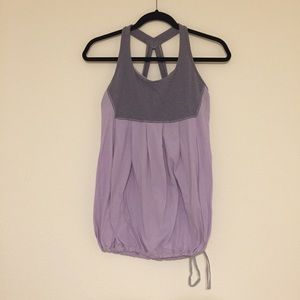 Lululemon Blouson Tank - Light Purple