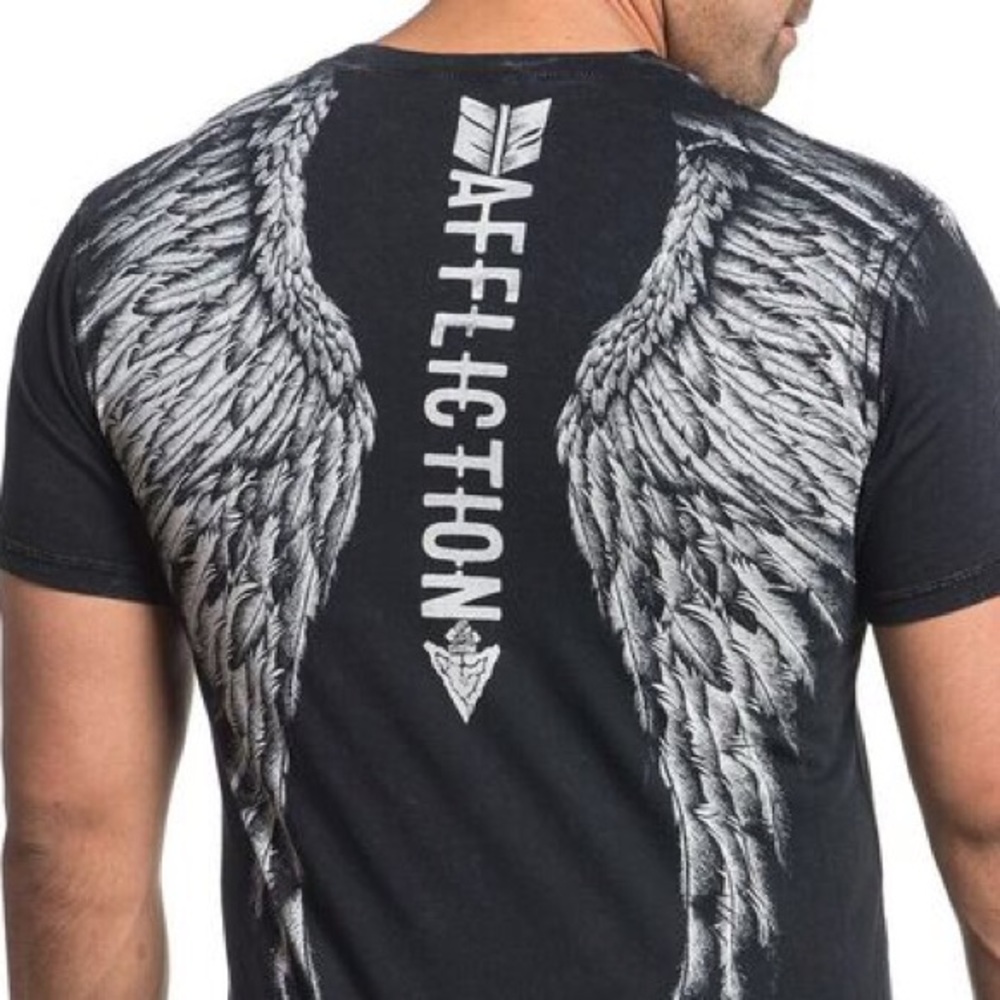 🆕 Affliction Tribal Scream T-shirt made in USA - Picture 4 of 4