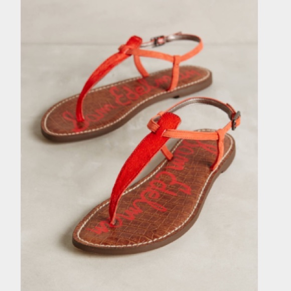 SAM EDELMAN Gigi calf hair sandal - Picture 1 of 4