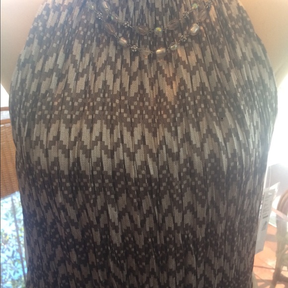 "Antonio Melanie" 100%. Silk Classy Cocktail Dress - Picture 2 of 6