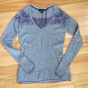 Banana Republic fair isle sweater