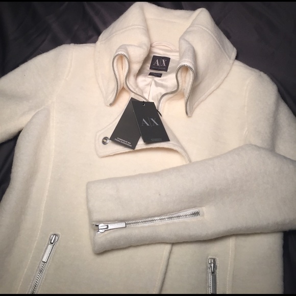 A/X ARMANI EXCHANGE- WOMENS WOOL JACKET - Picture 3 of 7