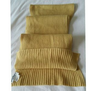 Ferragamo yellow cashmere scarf NWOT