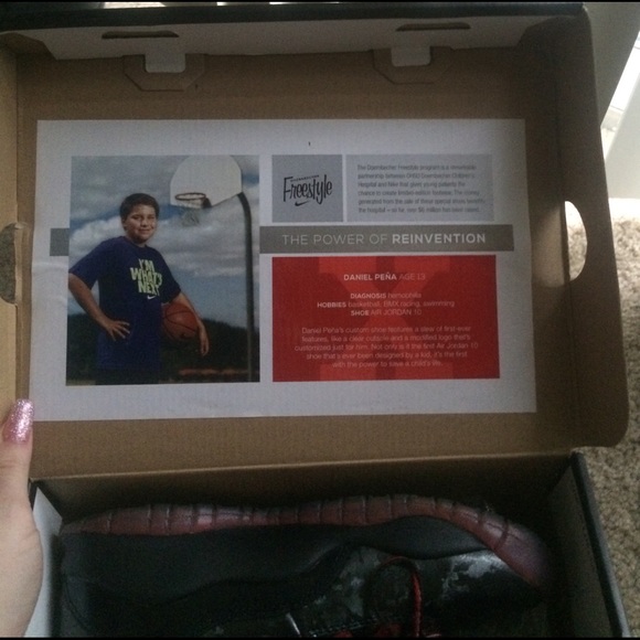 SOLD! Super rare! Jordan x doernbecher dp 10s - Picture 2 of 4