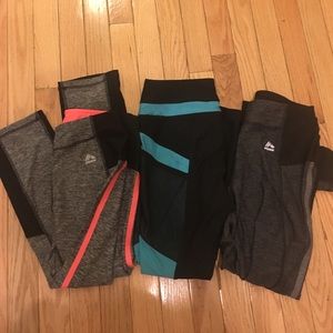 Set of 3 RBX workout Capris