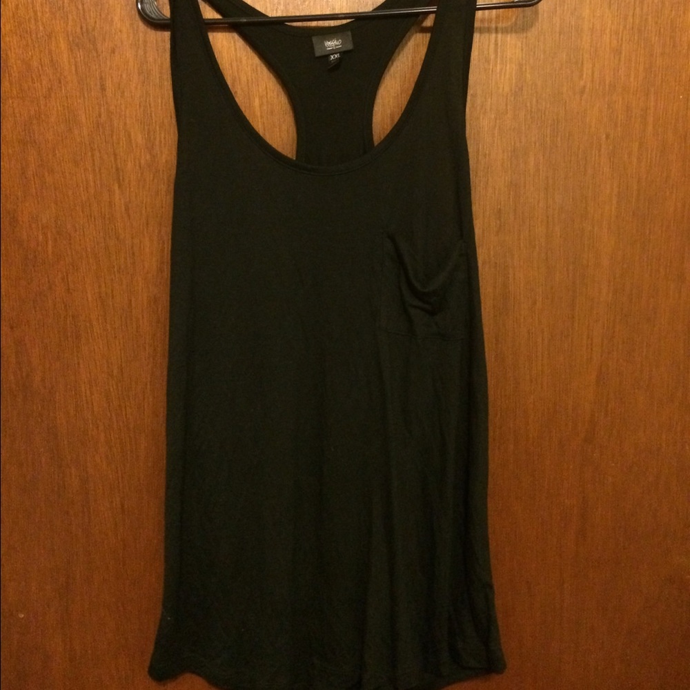 NWT XXL BLACK TANK TOP