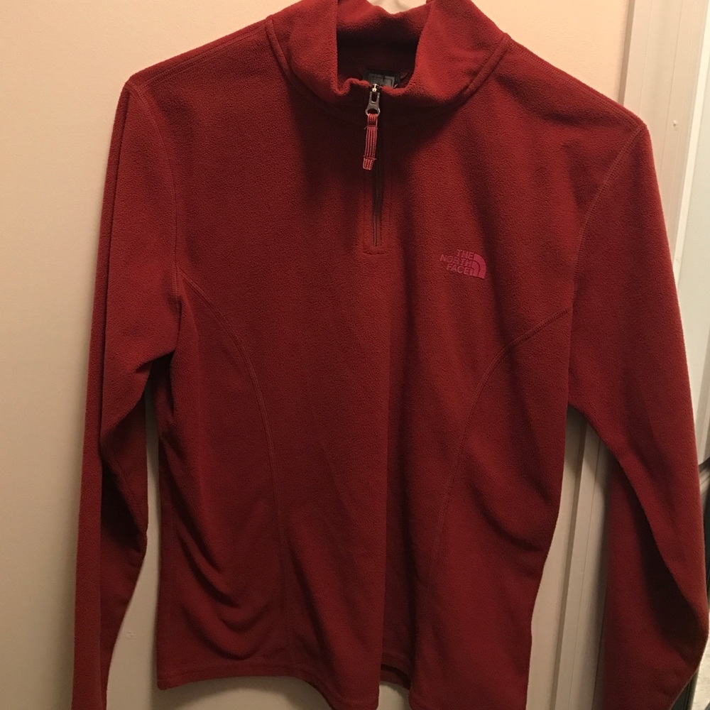 North Face quarter zip fleece