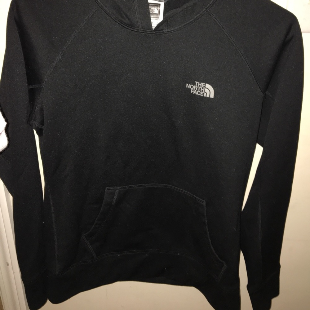 Woman's North Face sweatshirt