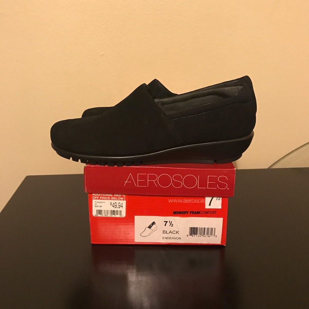 Suede loafer