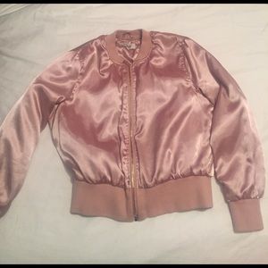 Pink Bomber Jacket