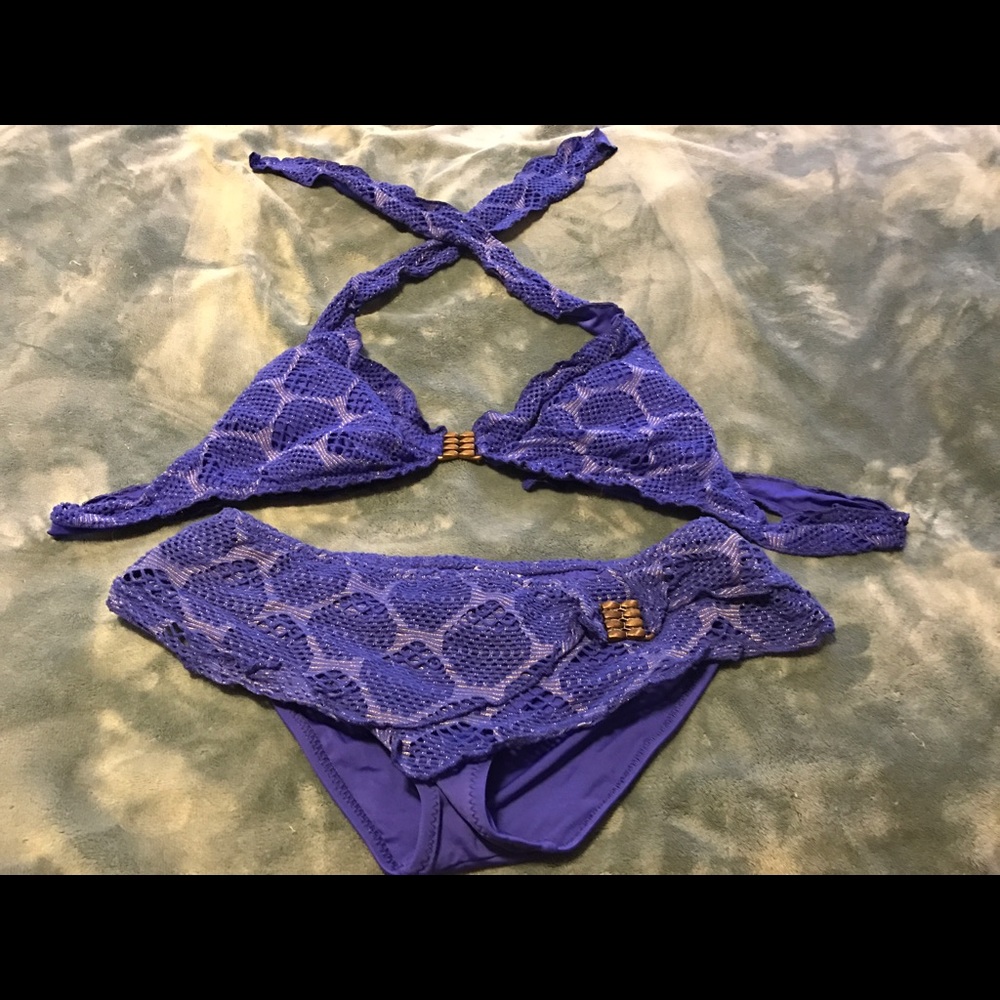 Two piece bathing suit