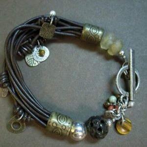 SILPADA Leather Cha-Cha Bracelet