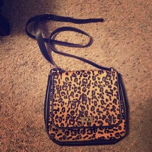 Cheetah print Fossil purse