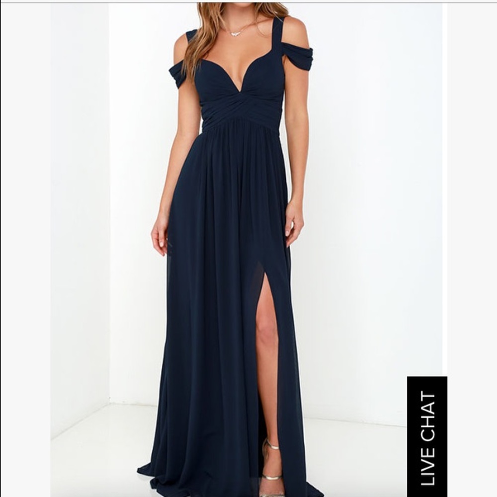 Navy Prom Dress