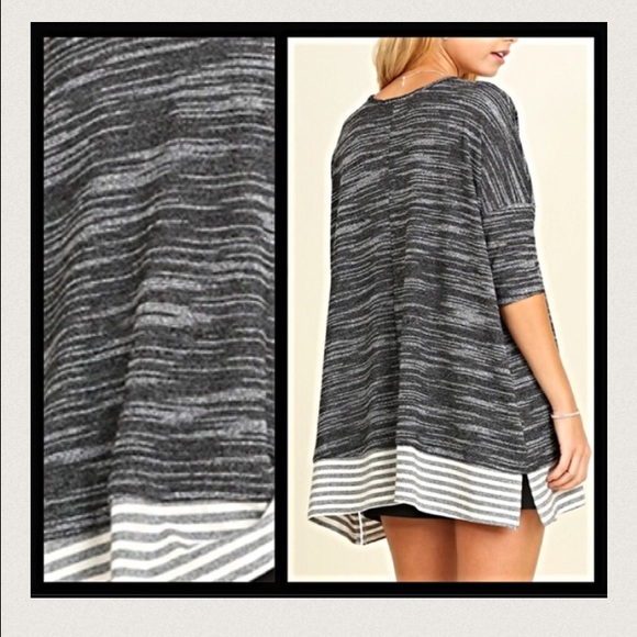 SOLD Oversized Slouchy Marled Light Sweater SM - Picture 3 of 3