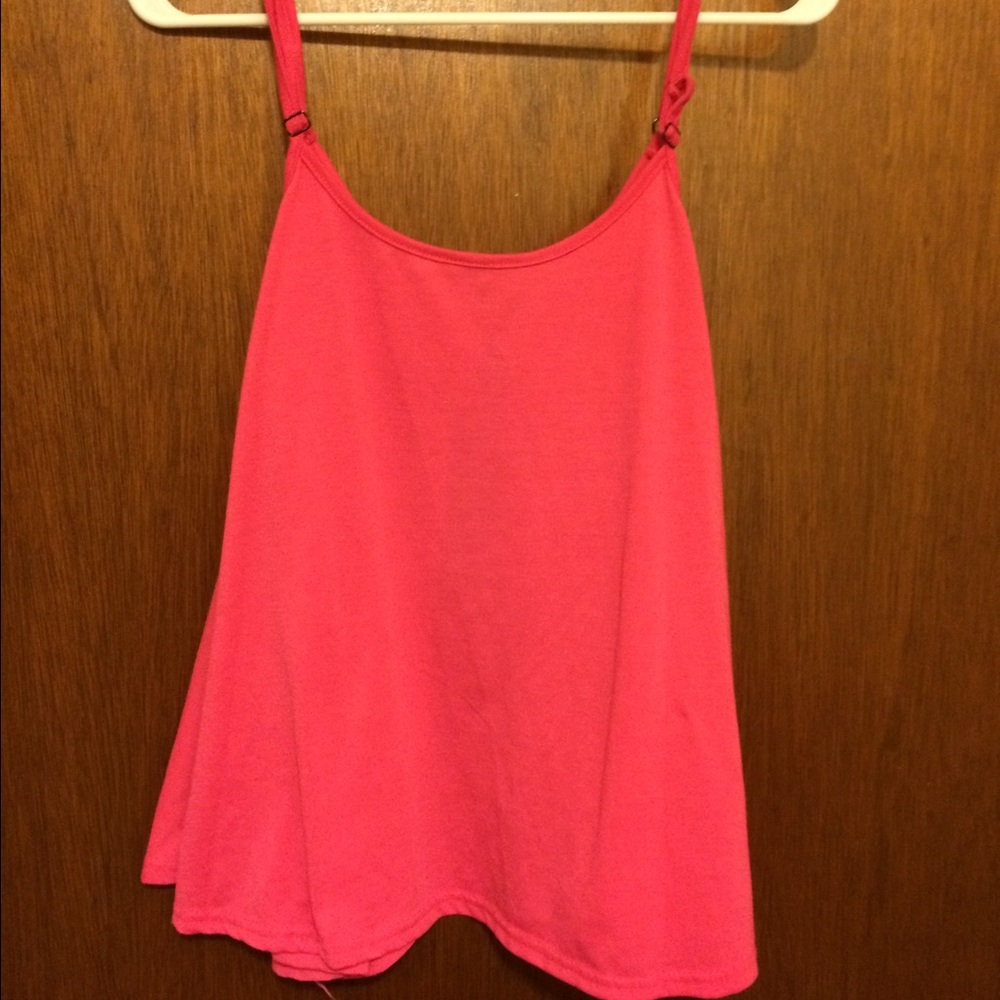 Pink OPEN BACK Top. One single tie. Sexy!!! Medium