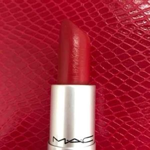 Mac fire sign red lustre lipstick limited edition