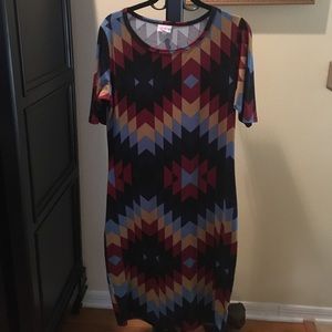 Large LuLaRoe Julia Dress
