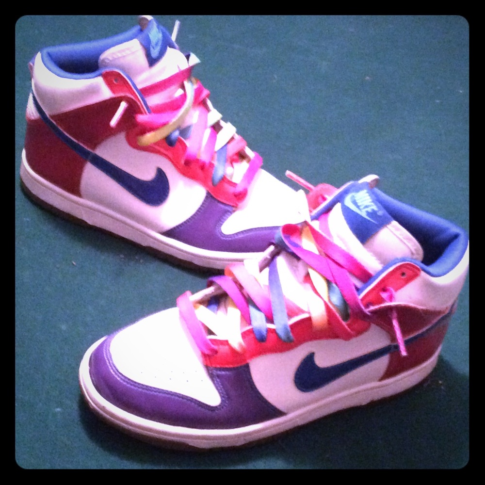 Colorful Nike dunks !