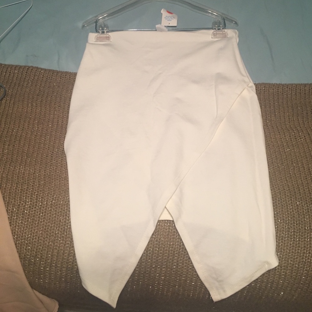 New ivory skirt
