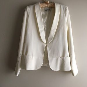 Cream ivory blazer