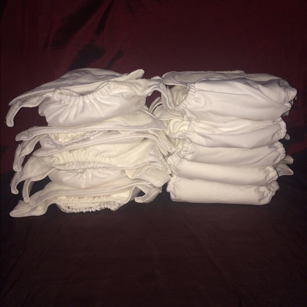 10 Cloth diapers