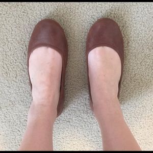 Lucky Brand brown ballet flats