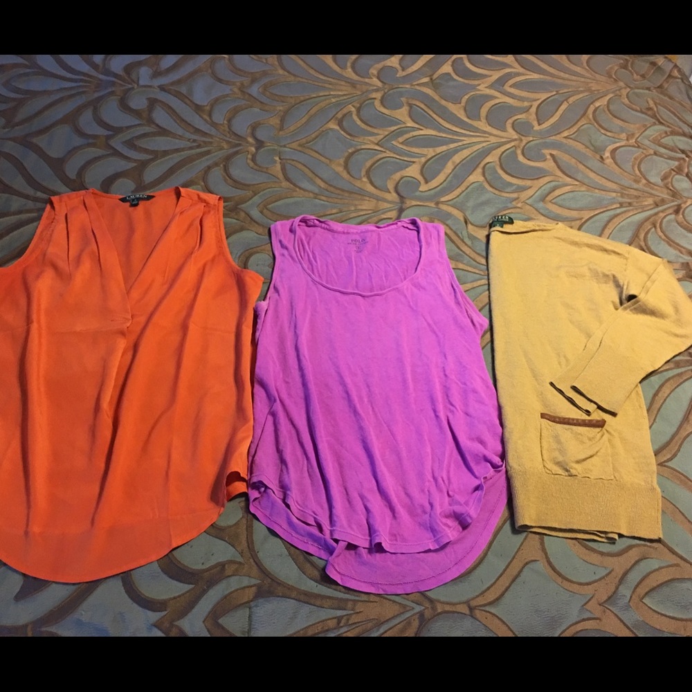Polo Ralph Lauren top bundle