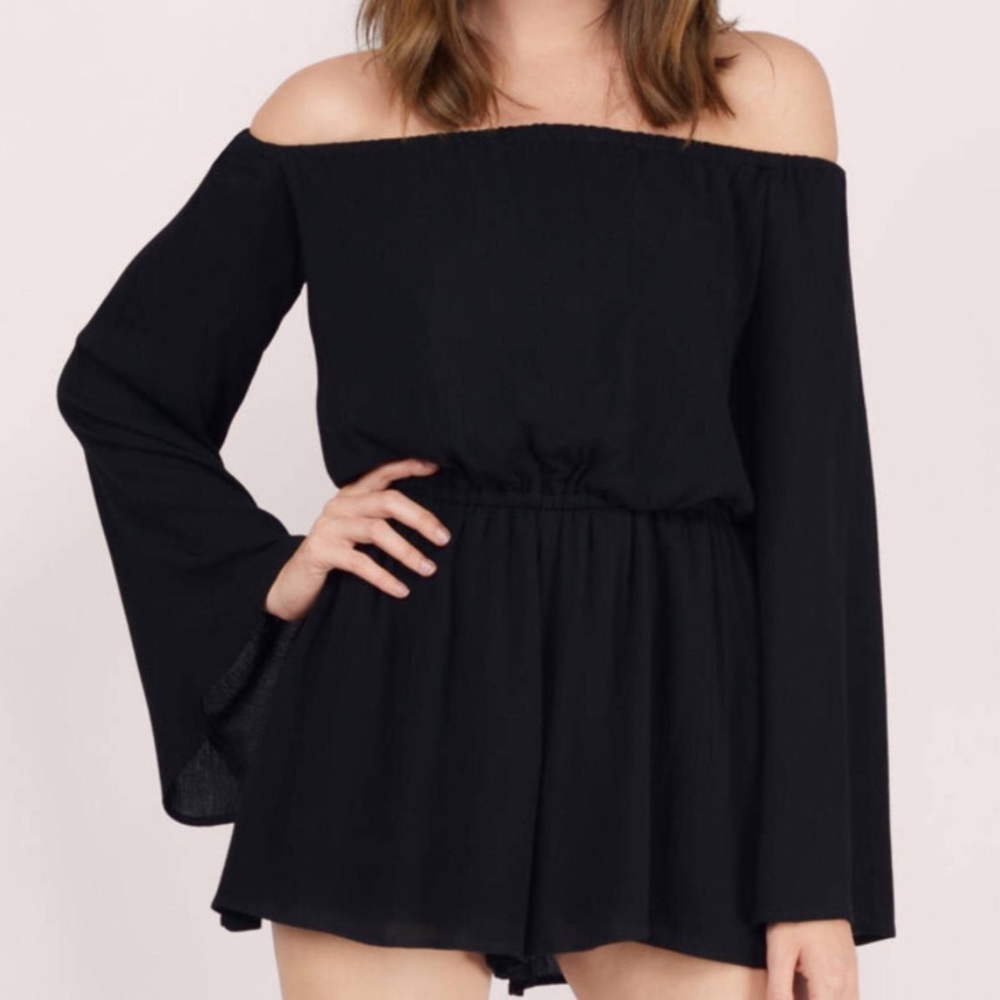 Black Tobi Romper