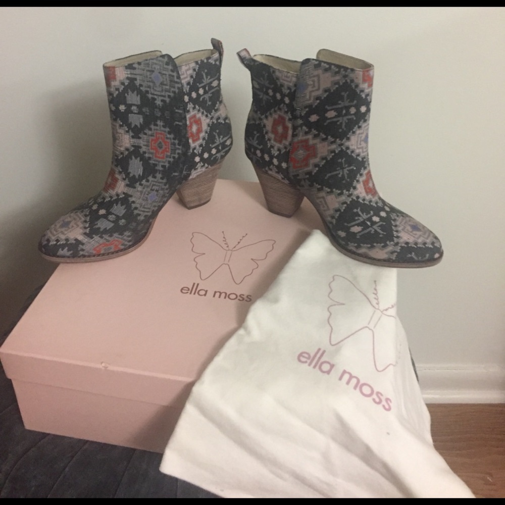NWT Ella Moss (free people) booties