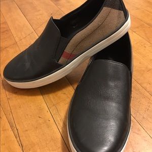 Burberry Gauden Leather Sneakers