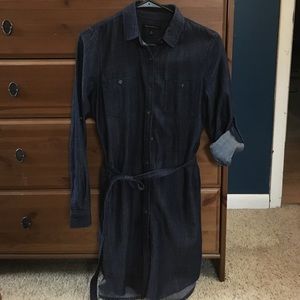 Banana Republic Denim button dress