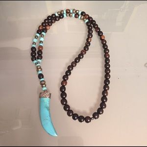 Handmade beaded necklace