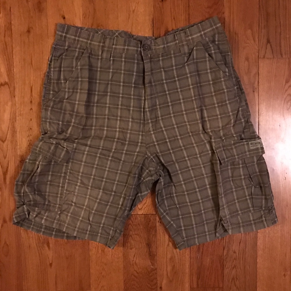 Men's Wrangler HERO plaid shorts