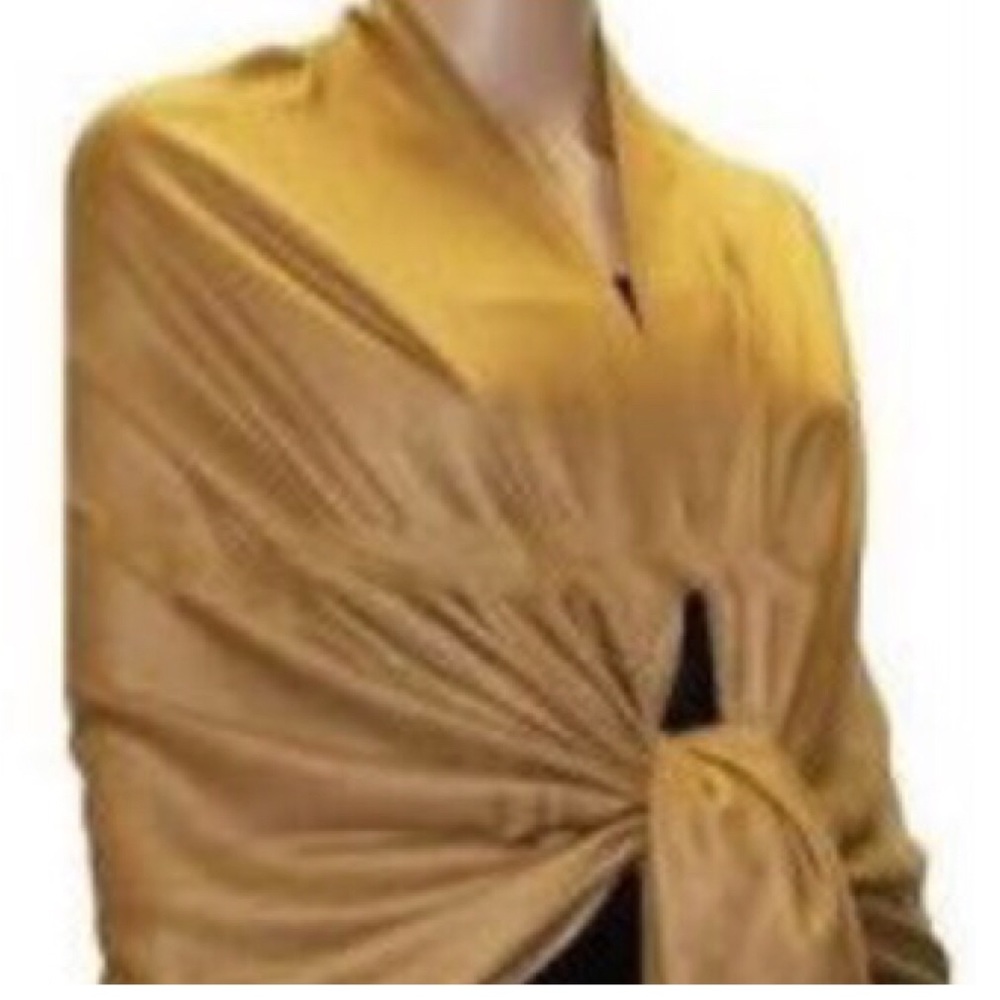 Brand New Camel Beige Pashmina Scarf