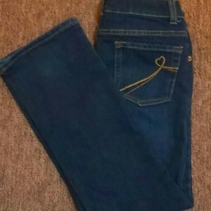 Girl Bootcut stretch Denim jeans