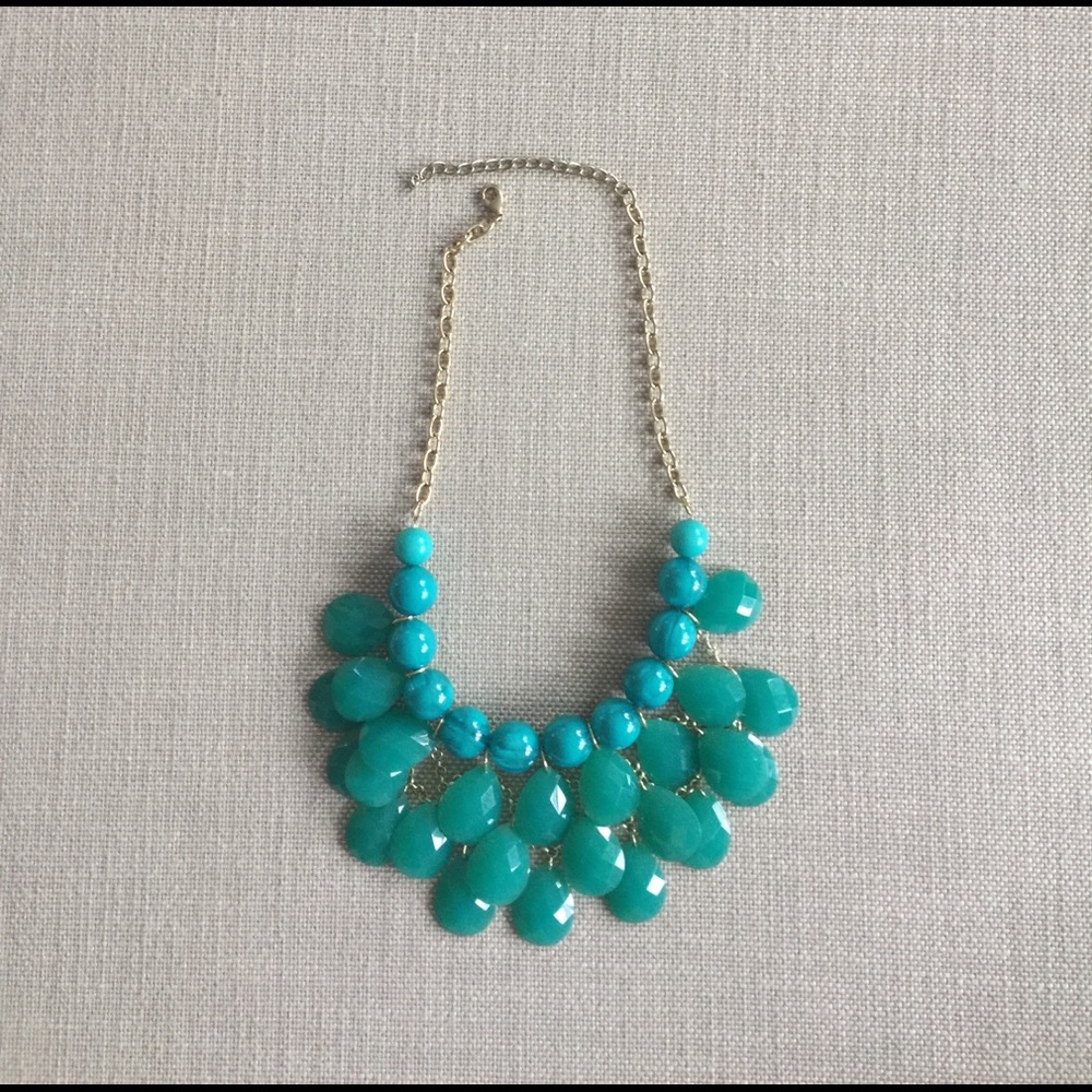 Turquoise necklace.
