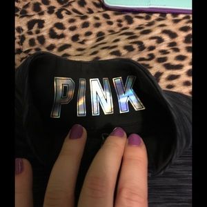 Reversible pink ultimate black and gray jacket