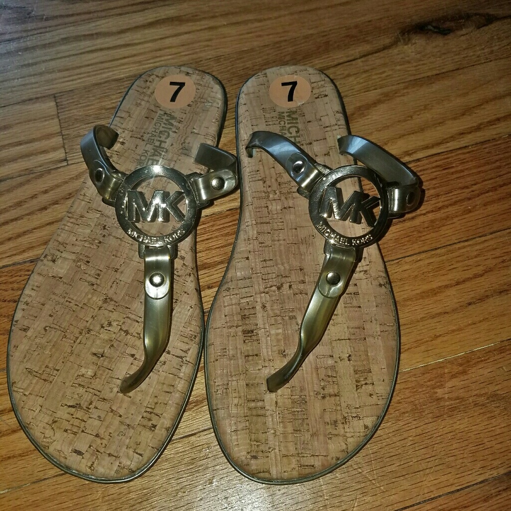 Michael Kors flip flops