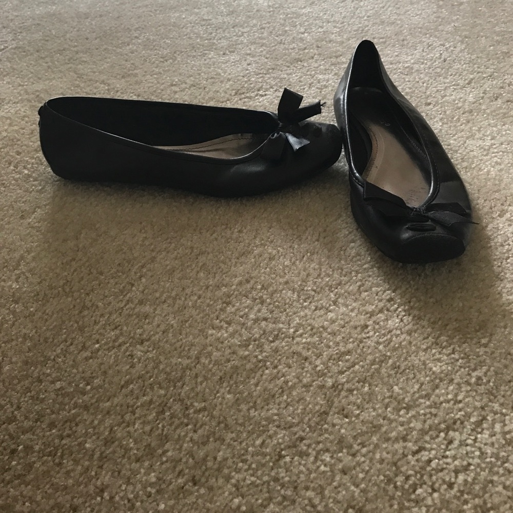 Black flats size 9