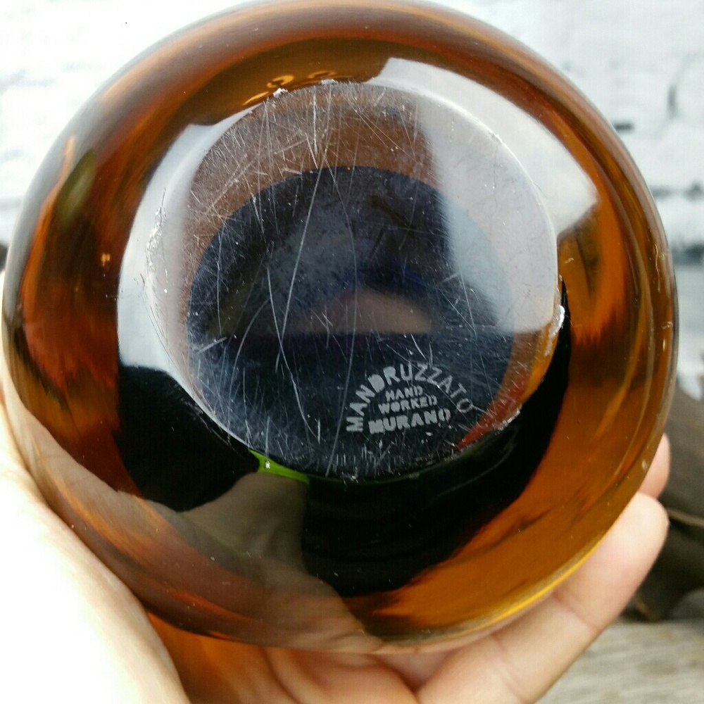 "Manbruzzato" Hand Made MURRANO From Italy! - Picture 2 of 3