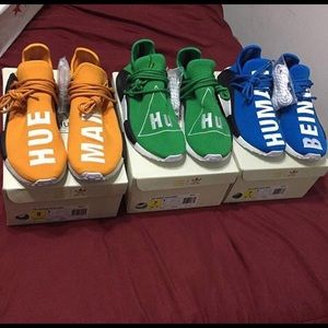 Human race shoes