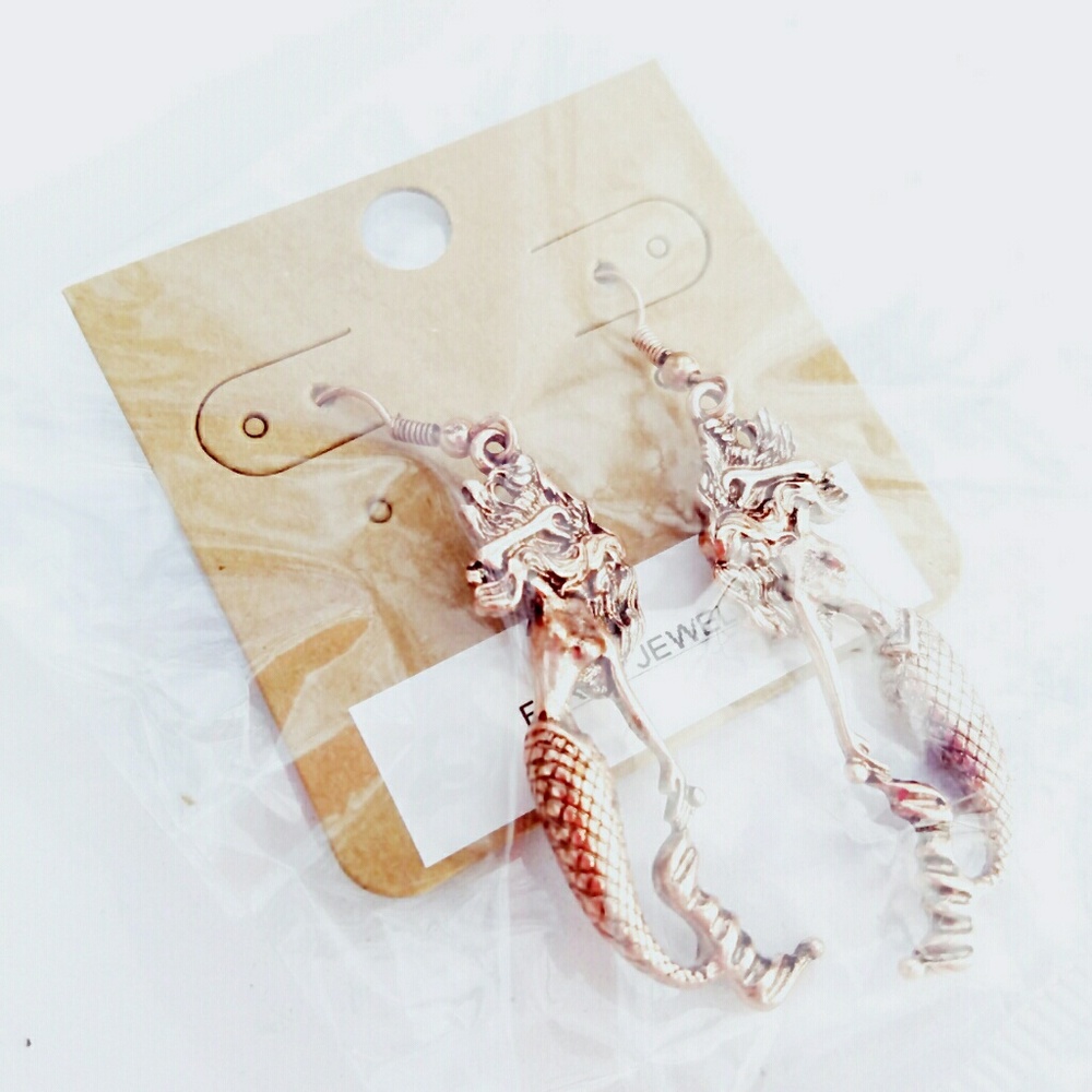 Mermaid earrings - Picture 2 of 3