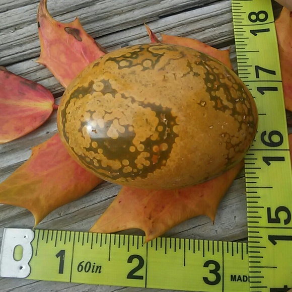 Ocean Jasper Palm Stone, Crystal Healing - Picture 1 of 4