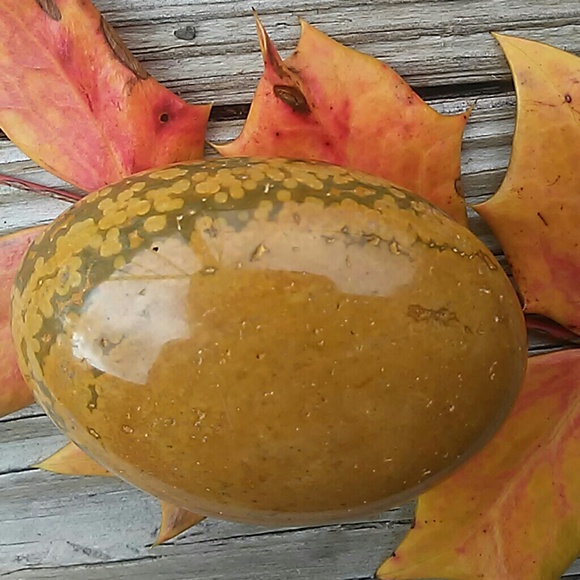 Ocean Jasper Palm Stone, Crystal Healing - Picture 3 of 4